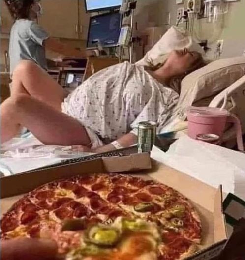 Keď sa musíte uspokojiť s dodávkou pizze...